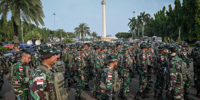 Berita Wakil Panglima Bantah Narasi Cipta Kondisi Mengarah ke Darurat Militer