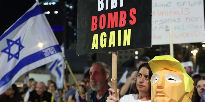 Berita Warga Israel Demo di Kedutaan AS, Desak Trump Penuhi Kesepakatan Gaza