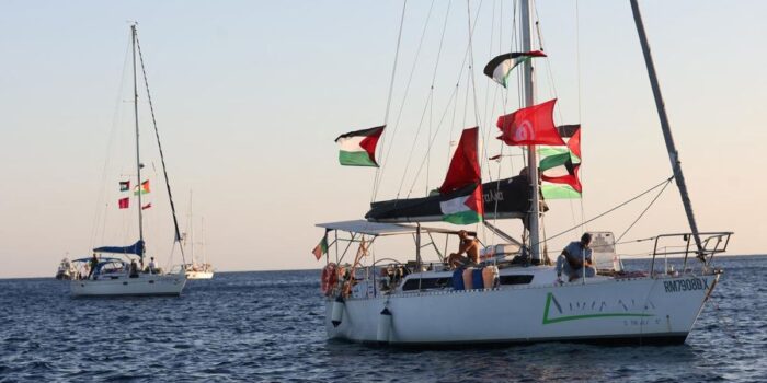 Berita Dekati Perairan Gaza, Kapal Perang Italia Setop Kawal Global Flotilla