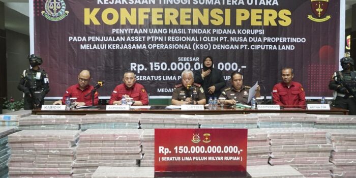 Berita Kerugian Negara Belum Dihitung, PT di Sumut Kembalikan Rp150 M