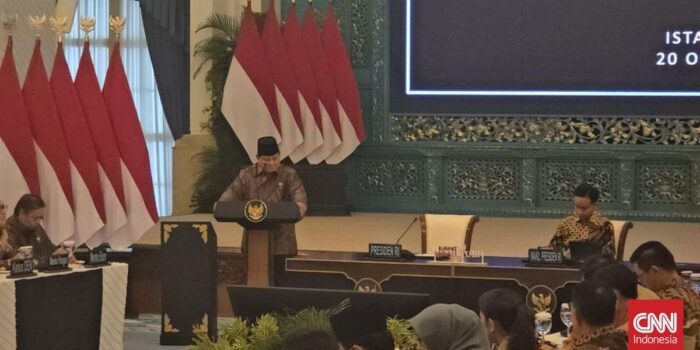 Berita Prabowo Puji Teknik Jokowi Kendalikan Inflasi di Sidang Kabinet