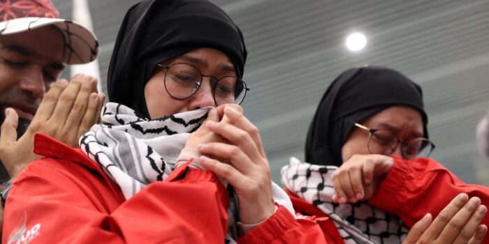 Berita Momen Relawan GSF Malaysia Tiba di Kuala Lumpur