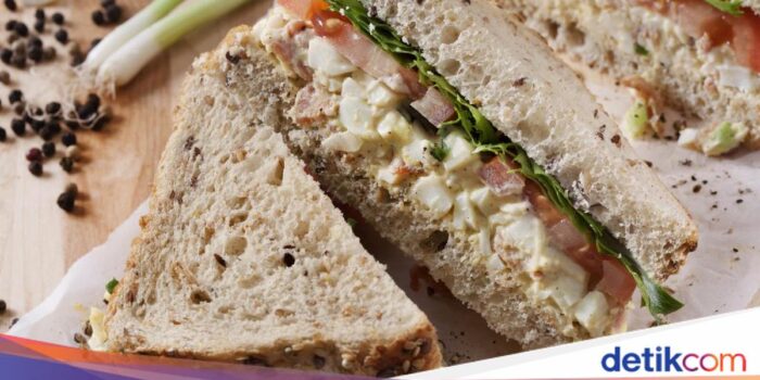 Pahami- Resep Sandwich Isi Salad Telur yang Simpel Buat Bekal