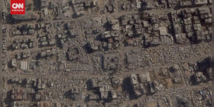 Berita Gambar Satelit Gaza Sebelum-Sesudah 2 Tahun Agresi Israel