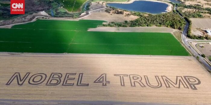 Berita Didukung Petani Israel, Trump Gagal Sabet Nobel Perdamaian