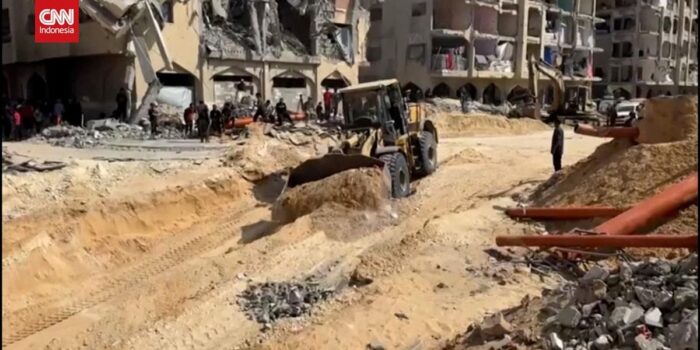 Berita Hamas Mulai Cari Jenazah Sandera Pakai Buldozer