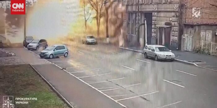 Berita Detik-detik Serangan Rusia Hantam TK di Kyiv Ukraina