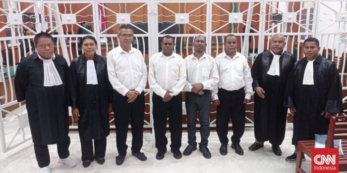 Berita 4 Terdakwa Makar di Papua Divonis 7 Bulan Bui