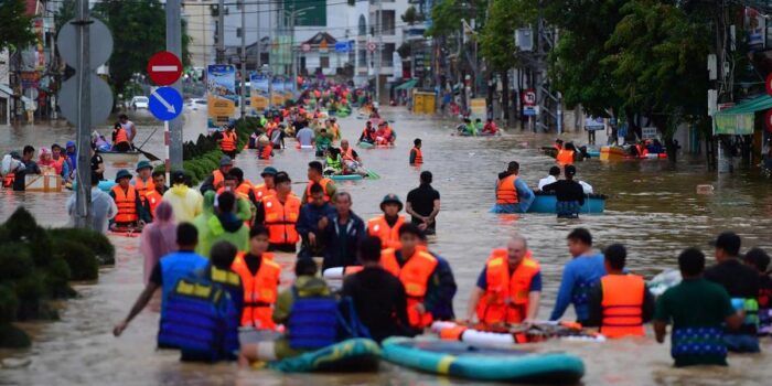 Berita Banjir Vietnam Makin Kelam, 90 Jiwa Melayang