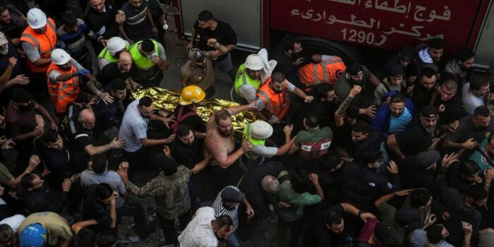 Berita Penampakan Serangan Israel ke Beirut Bunuh Komandan Hizbullah