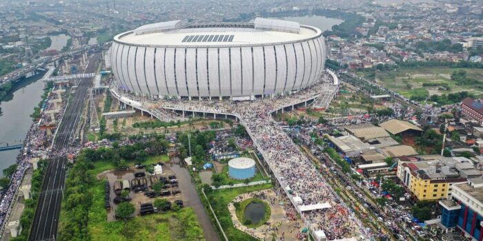 Berita Banjir Rob Genangi di Jalan RE Martadinata Depan JIS Jakut