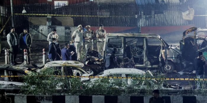 Berita Detik-detik usai Mobil Meledak di Jalanan New Delhi