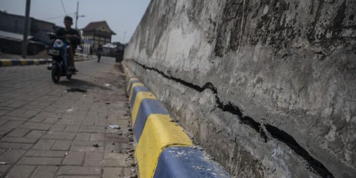 Berita Viral Tanggul Pantai Mutiara Rembes, Dinas SDA DKI Terjun ke Lokasi