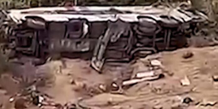 Berita Penampakan Bus Jatuh ke Jurang di Peru, 37 Tewas