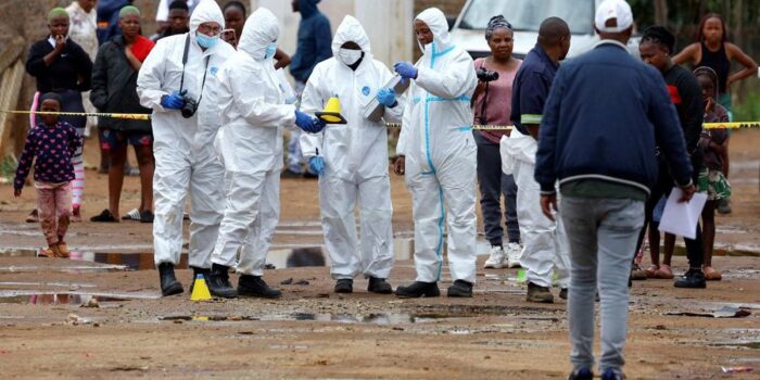 Berita Penampakan TKP Penembakan Massal di Johannesburg Afsel