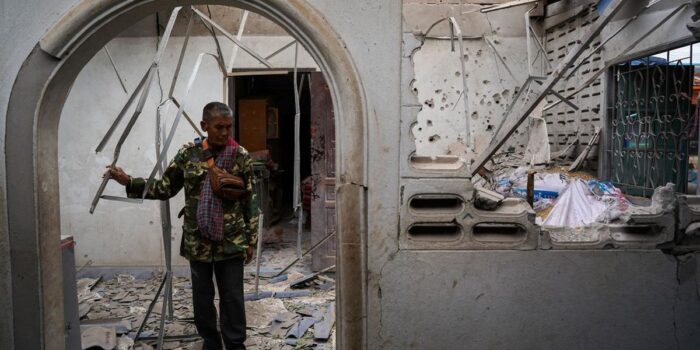 Berita Dampak Gempuran Artileri Kamboja ke Wilayah Thailand