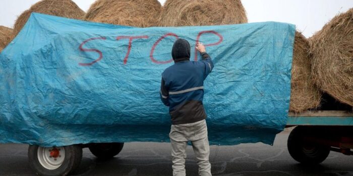 Berita Peternak Prancis Ngamuk Blokade Jalan, Protes Pemusnahan Sapi Sakit