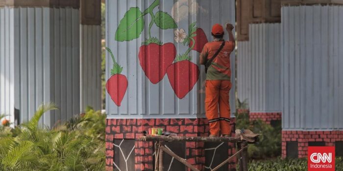 Berita Jakarta Percantik Kolong Tol dengan Mural