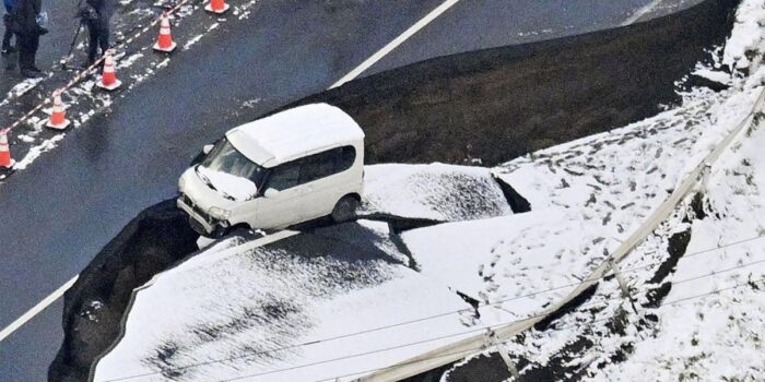 Berita Penampakan Jepang Pascagempa M 7,5