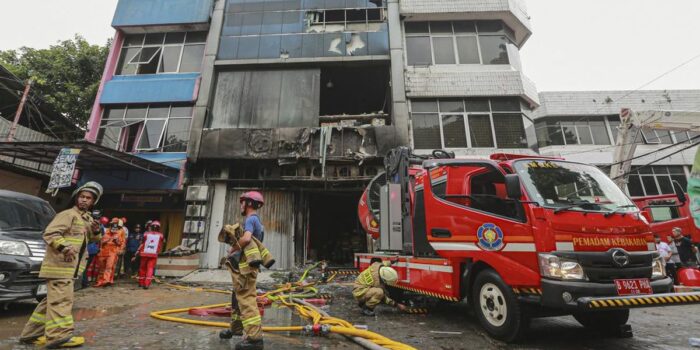 Berita Polisi Periksa 8 Saksi Usut Penyebab Kebakaran Gedung Terra Drone