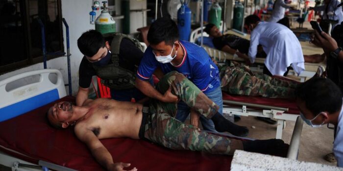 Berita Digempur F-16 Thailand, RS Kamboja Kebanjiran Tentara Terluka