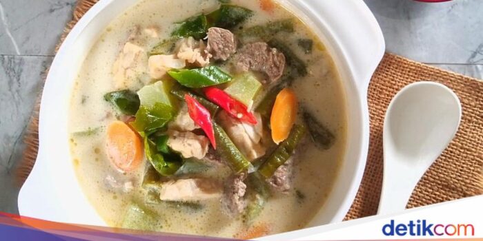 Pahami- Resep Sayur Lodeh Daging Nikmat yang Cocok Buat MPASI Pahami- Resep Sayur Lodeh Daging Nikmat yang Cocok Buat MPASI