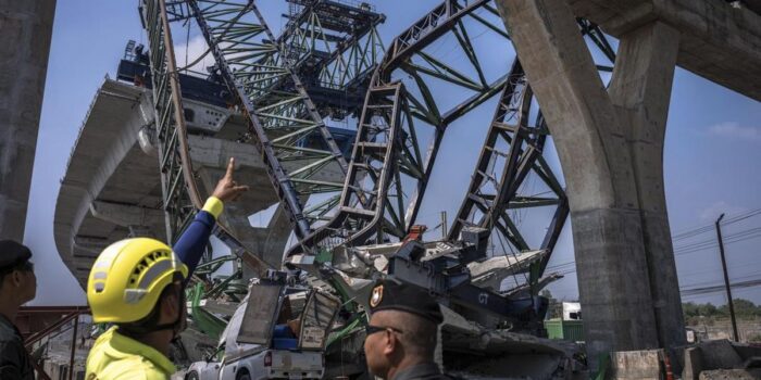 Berita Crane Lagi-lagi Jatuh di Thailand Tewaskan 2 Orang