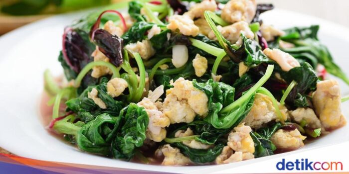 Pahami- Resep Tumis Bayam Campur Telur yang Gurih Buat Ide Bekal Pahami- Resep Tumis Bayam Campur Telur yang Gurih Buat Ide Bekal