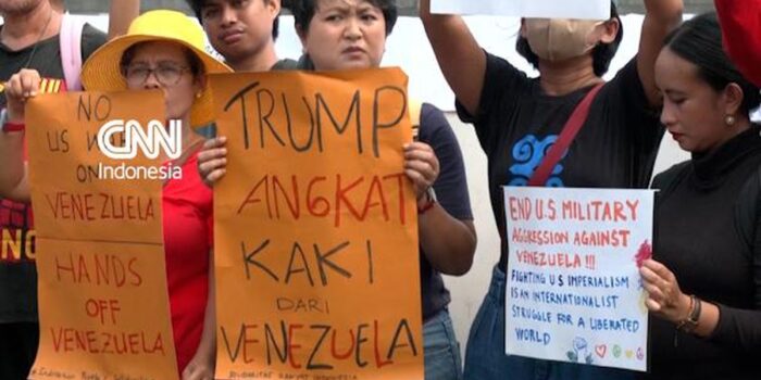 Berita Aksi Demo di Depan Kedubes AS Protes Penangkapan Maduro Berita Aksi Demo di Depan Kedubes AS Protes Penangkapan Maduro