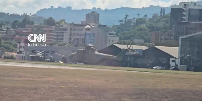 Berita Pangkalan Udara La Carlota Hancur usai Digempur AS