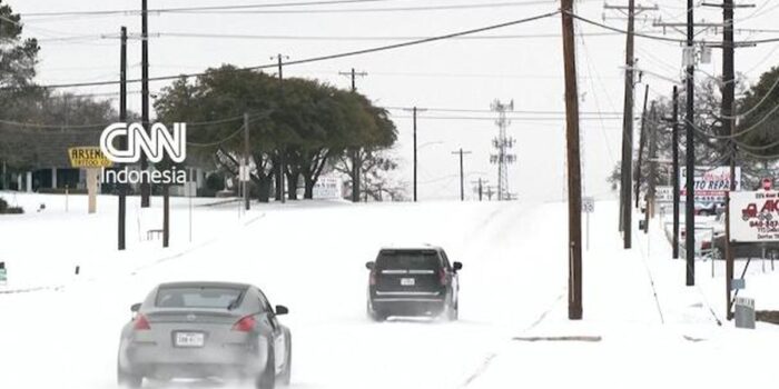 Berita Penampakan Wilayah Timur AS Diselimuti Badai Salju Ekstrem
