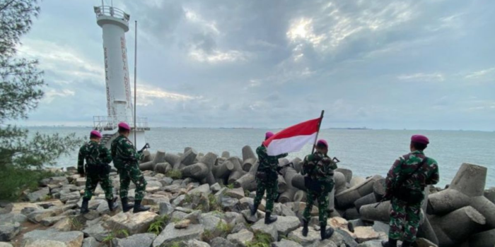 Berita TNI AL Kerahkan Pasukan Marinir Patroli Jaga Perbatasan RI-Singapura