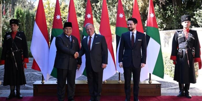 Berita Prabowo Temui Raja Yordania Abdullah II di Istana Basman Amman