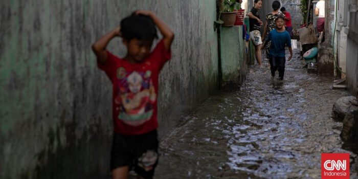 Berita Update Banjir Jakarta Hari Ini, 90 RT dan 6 Ruas Jalan Tergenang