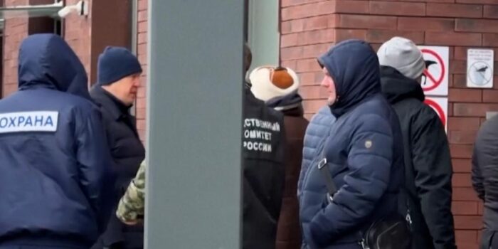 Berita Penampakan TKP Penembakan Jendral Rusia Vladimir Alekseyev di Moskow