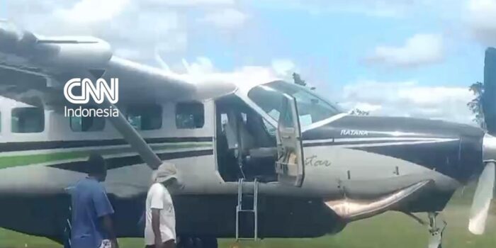 Berita Rekaman Kondisi Pesawat Smart Air usai Ditembaki di Boven Digoel