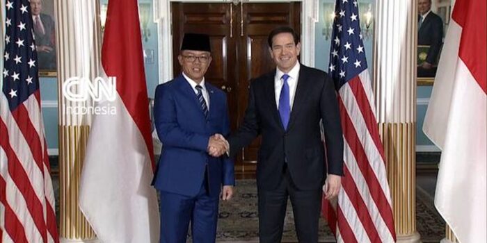 Berita Momen Menlu Sugiono Bertemu Marco Rubio