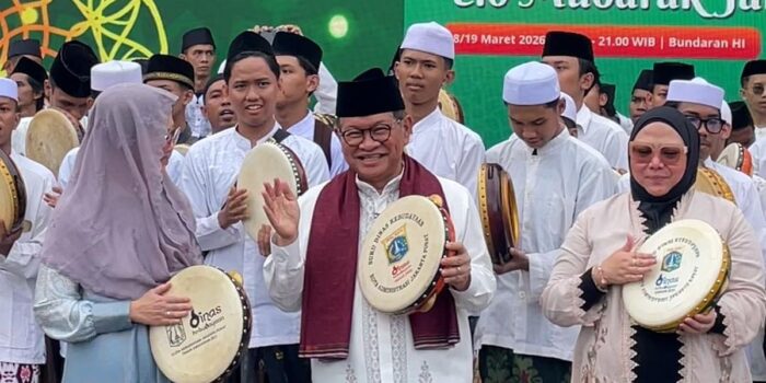 Berita Pramono Main Rebana di Pembukaan Jakarta Ramadan Festival 2026