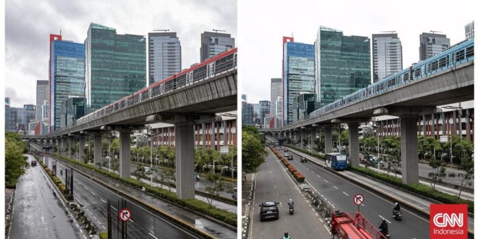 Berita Wajah Baru Rasuna Said Sebelum & Sesudah Tiang Monorel Dibongkar