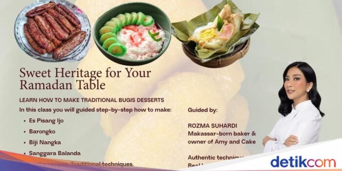 Pahami- Resep Takjil Autentik Khas Bugis di Workshop Eksklusif Bareng Baker Asli Makassar