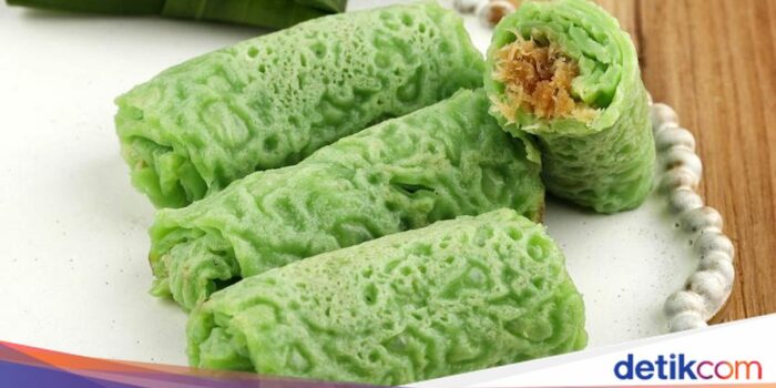 Pahami- Resep Dadar Gulung Isi Unti Kelapa yang Manis dan Harum Nangka