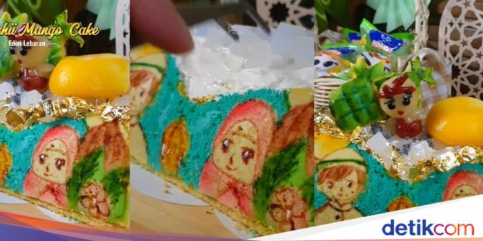 Pahami- Resep Mooochii Mango Cake Edisi Lebaran yang Cantik dan Lezat