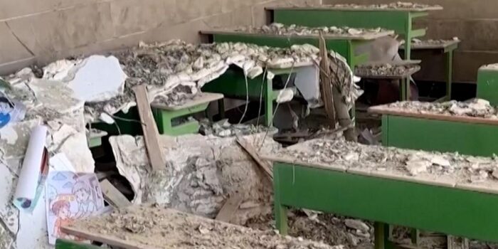 Berita Penampakan Sekolah di Teheran Hancur Terkena Serangan AS-Israel