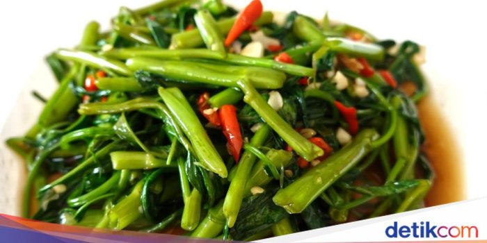 Pahami- Resep Tumis Kangkung Belacan, Menu Simpel yang Bikin Nambah Nasi