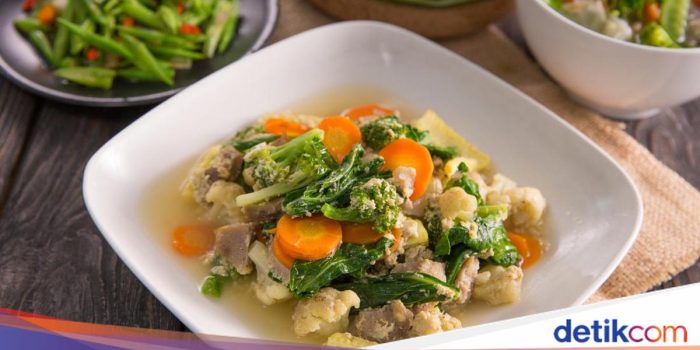 Pahami- Resep Capcay Sayur Kuah Kental ala Resto yang Bikin Makan Berselera