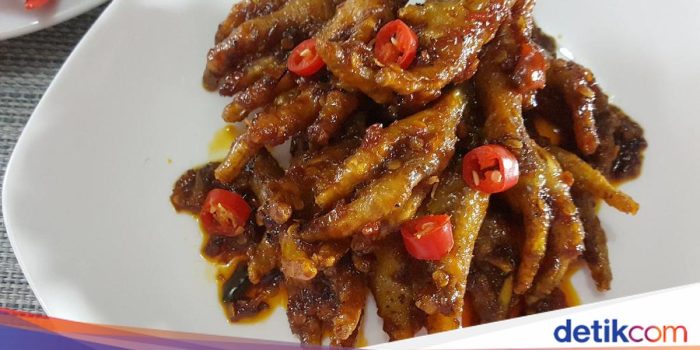 Pahami- Resep Ceker Kecap Pedas Manis yang Empuk Buat Lauk Nikmat