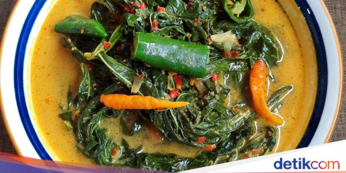 Pahami- Resep Gulai Daun Singkong ala Warung Padang, Rasanya Nendang Banget