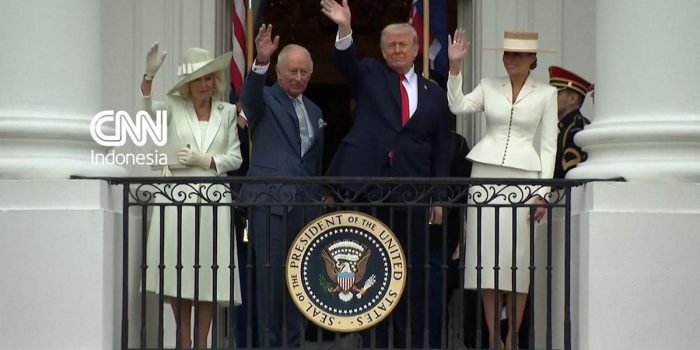 Berita Momen Pertemuan Raja Charles dan Donald Trump di Gedung Putih