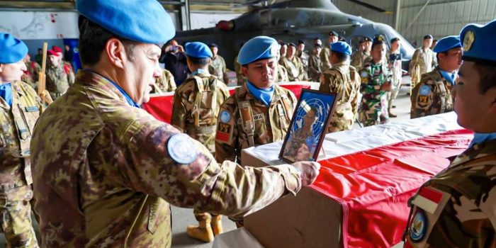 Berita Penghormatan Terakhir untuk 3 Prajurit TNI Gugur di Lebanon