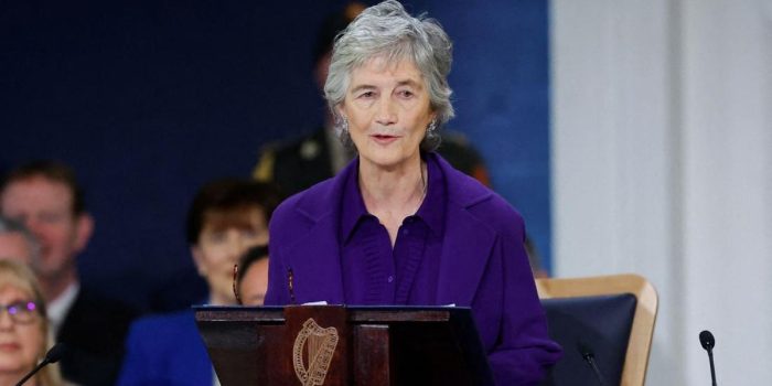 Berita Adik Ditangkap Israel, Presiden Irlandia Catherine Connolly Bangga